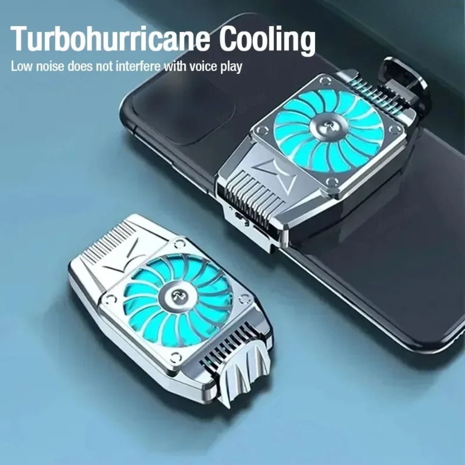 Gaming Accessories Mobile - Mini radiador portátil com clipe traseiro