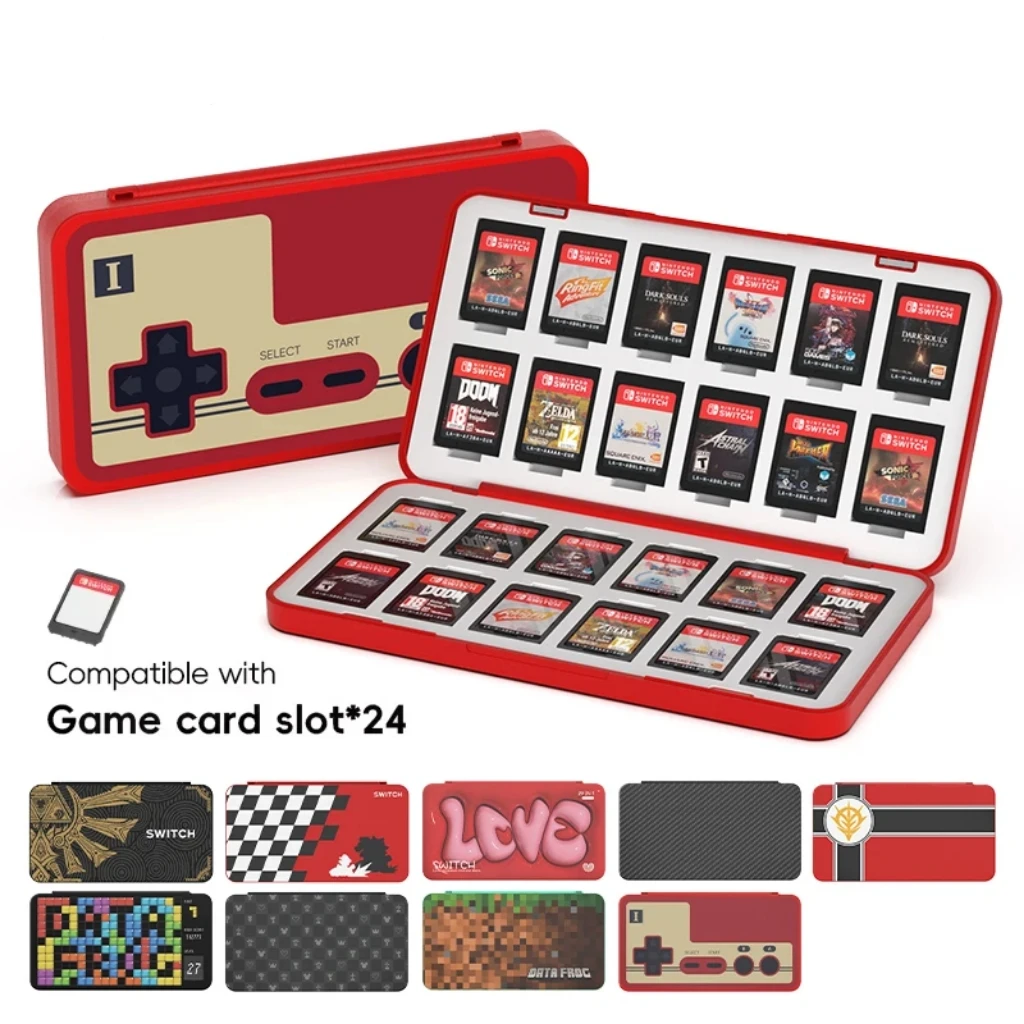 Gaming Accessories Holder - DATA FROG Estojo porta cartão de