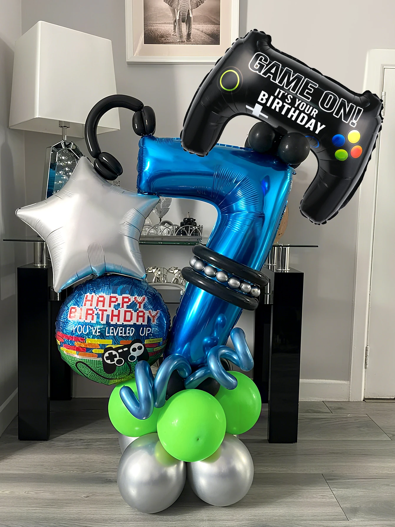 Gaming Accessories Boys - Kit de Balões Temáticos de Jogos