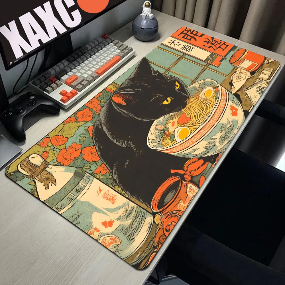 Gaming Accessories Shop - Mousepad HYBXAXC Gato Preto que Adora