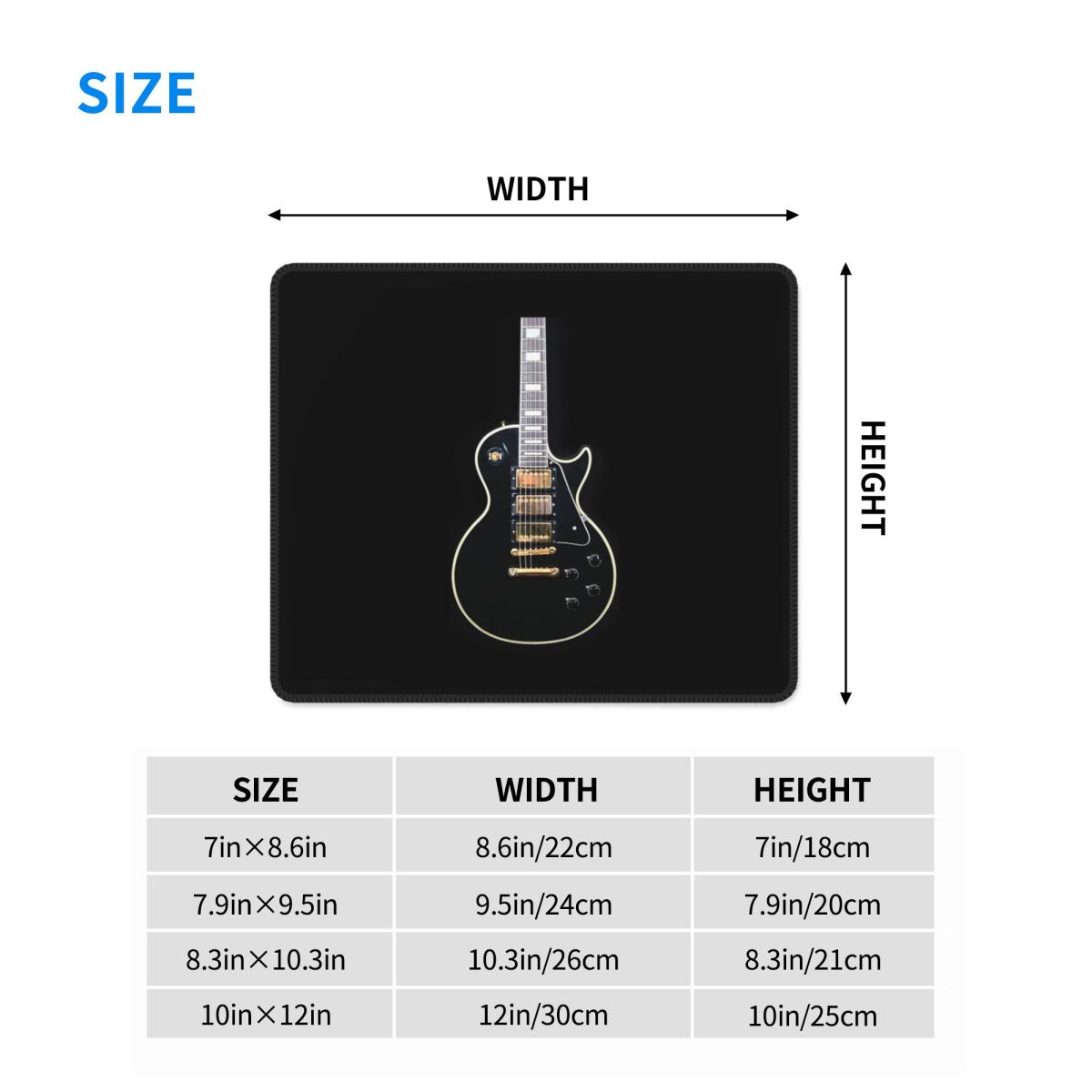 Mouse Pad Gibson Custom Shop L - Gaming Accessories Shop avaliação e preço