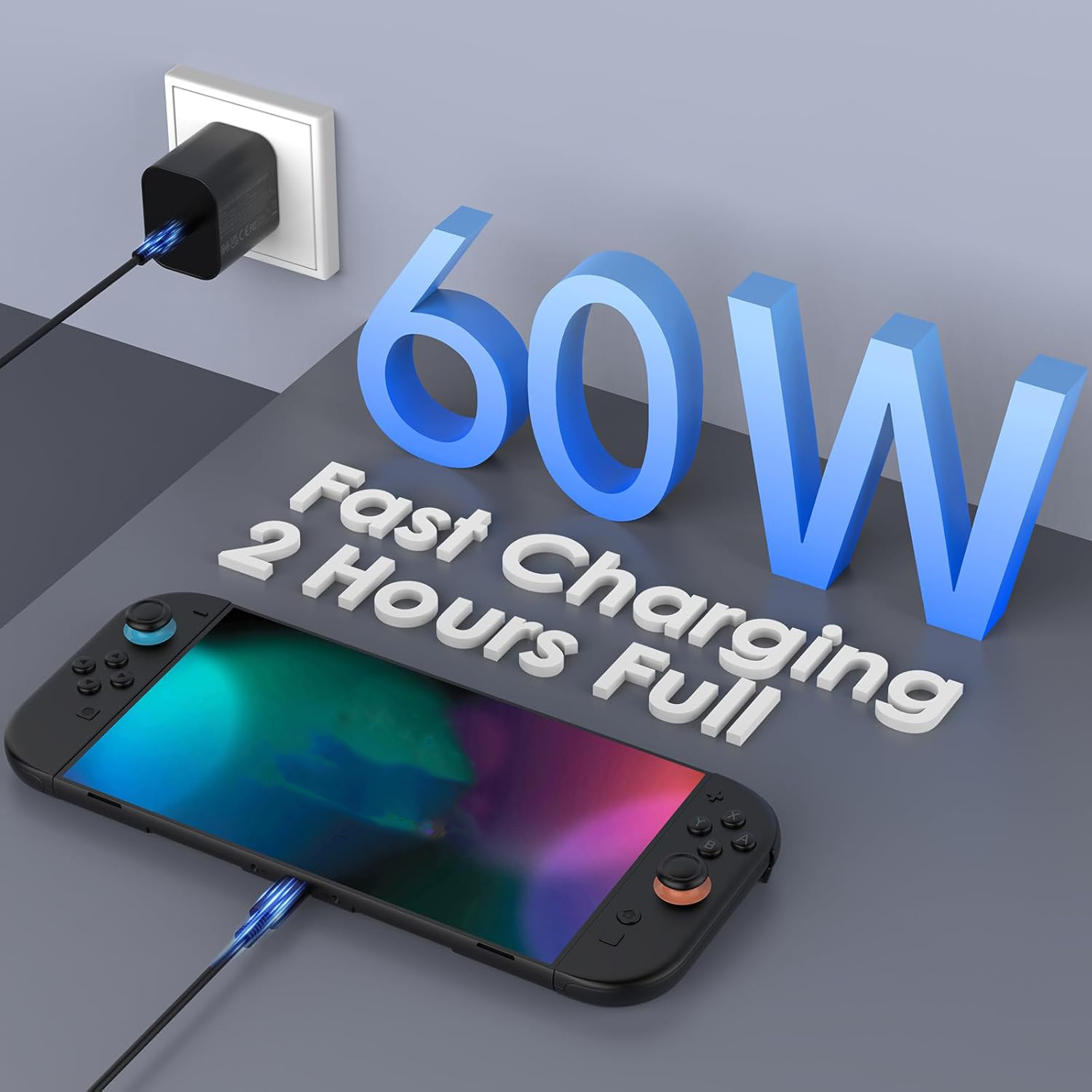 Carregador AC de 60W Compatíve - Japanese Gaming Accessories avaliação e preço