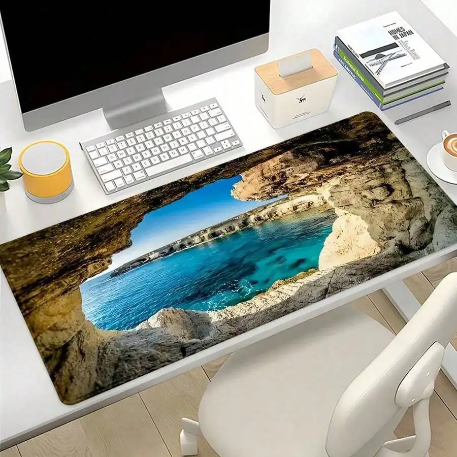 Mouse Pad Blue Ocean, Acessóri - Gaming Accessories As Gifts avaliação e preço