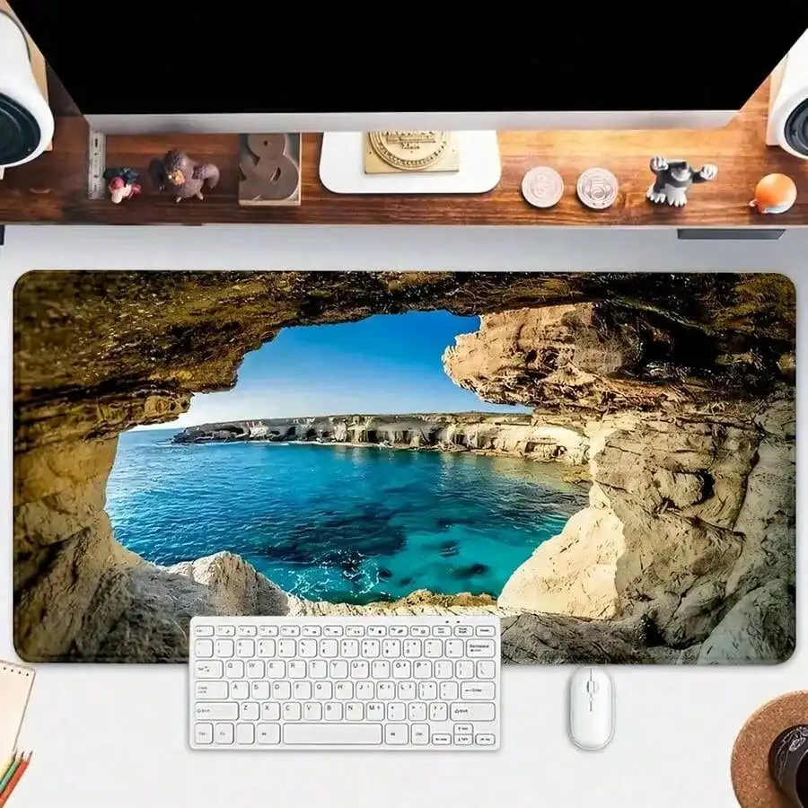 Mouse Pad Blue Ocean, Acessóri - Gaming Accessories As Gifts avaliação e preço