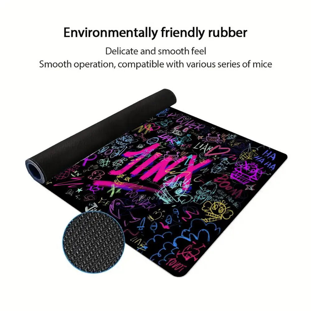 Graffiti estilo jinx mouse pad - Jinx Gaming Accessories avaliação e preço