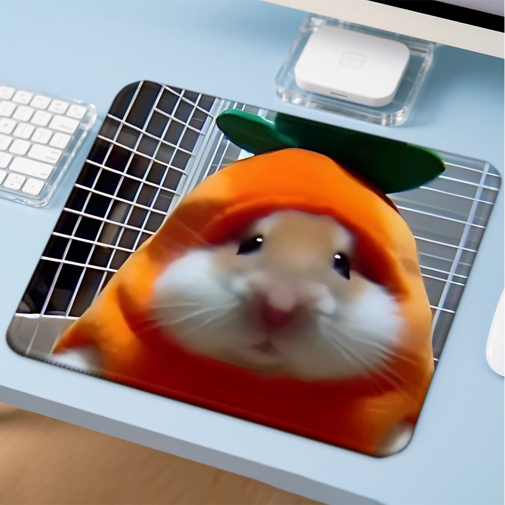 Mosepad com estampa de hamster - Gaming Accessories Companies avaliação e preço
