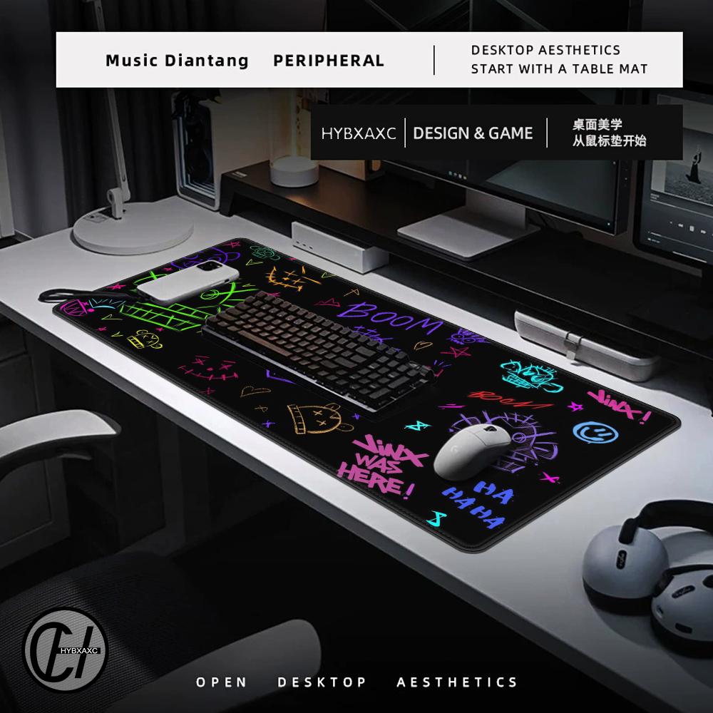 Jinx vi mousepads mousepad tec - Jinx Gaming Accessories avaliação e preço