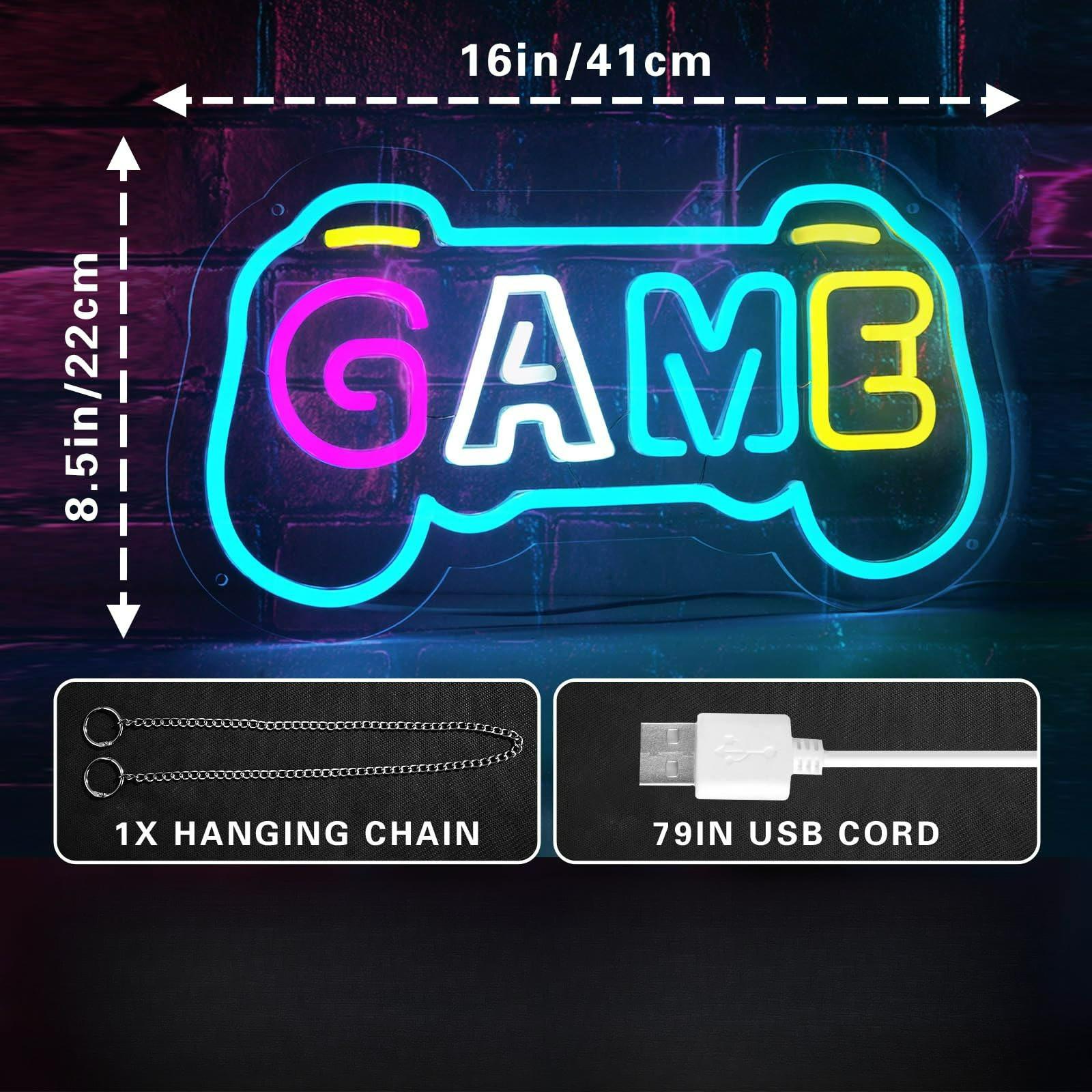 Letreiro Neon para Decoração d - Gaming Accessories Boys avaliação e preço