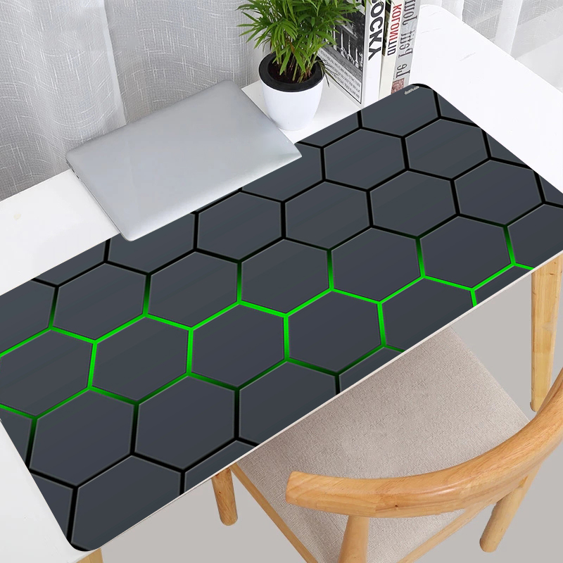 Mousepad geométrico hexagonal  - Gaming Accessories To Sell avaliação e preço