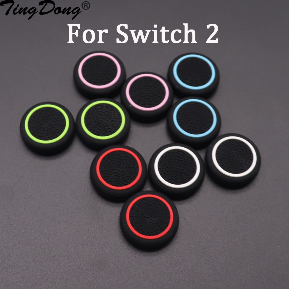 2/10 PCS ThumbSticks Grips par - Japanese Gaming Accessories avaliação e preço