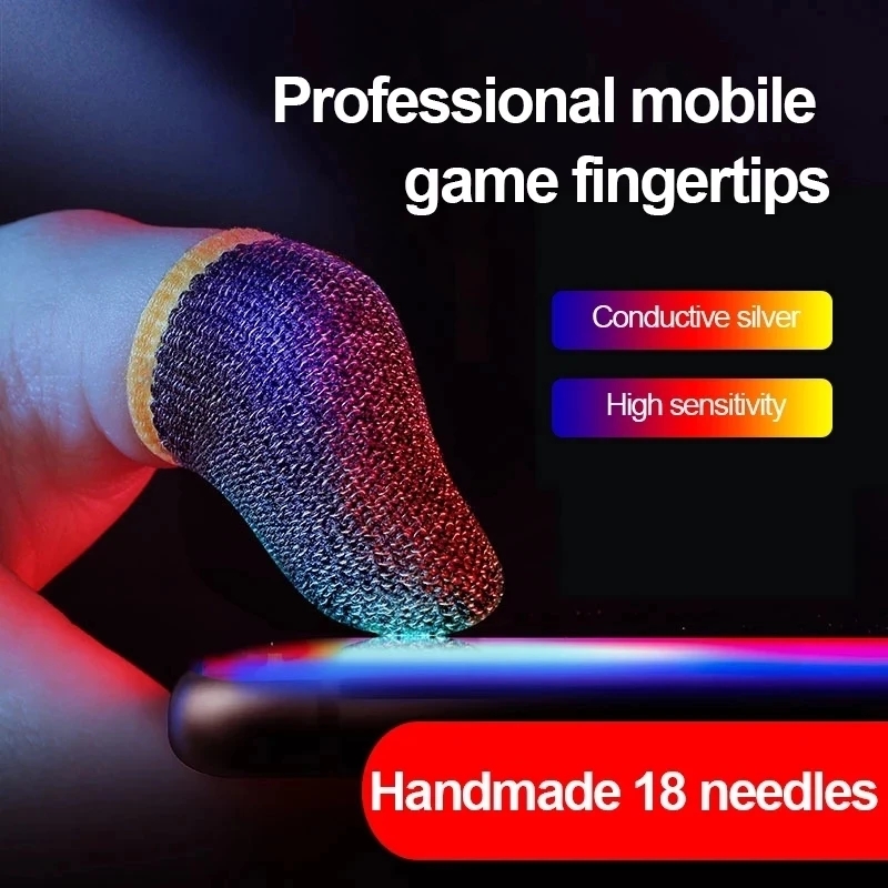 Luva de dedo para jogos, ponta - Gaming Accessories Mobile avaliação e preço