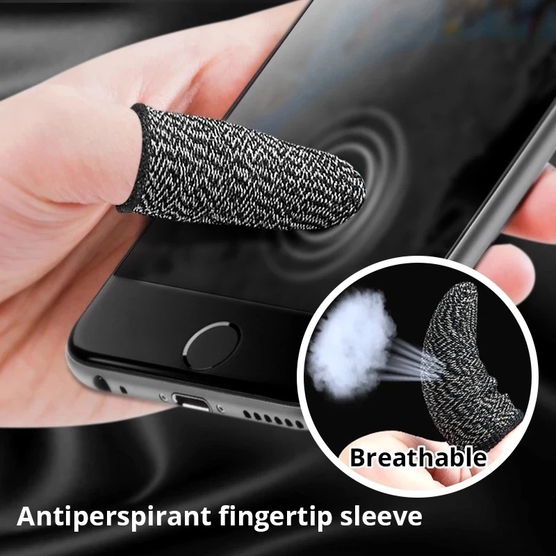 Luva de dedo para jogos, ponta - Gaming Accessories Mobile avaliação e preço
