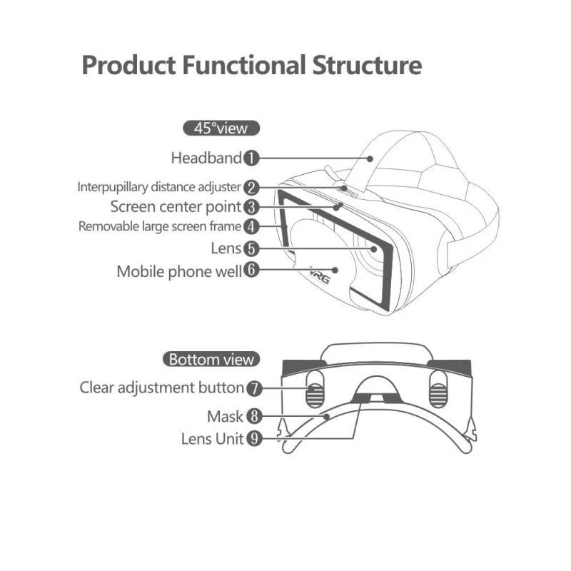 Óculos de realidade virtual vr - Gaming Accessories Mobile avaliação e preço