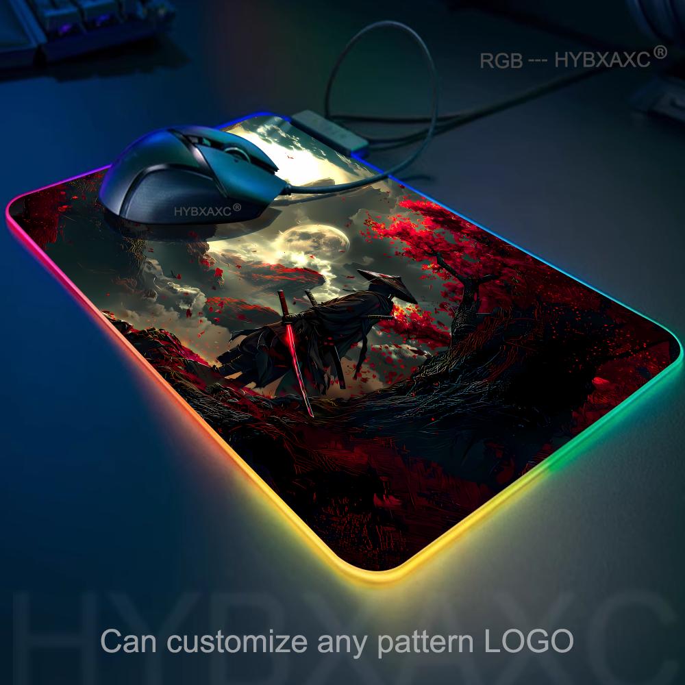 Mouse Pad Gamer RGB Samurai Wa - Gaming Accessories Companies avaliação e preço