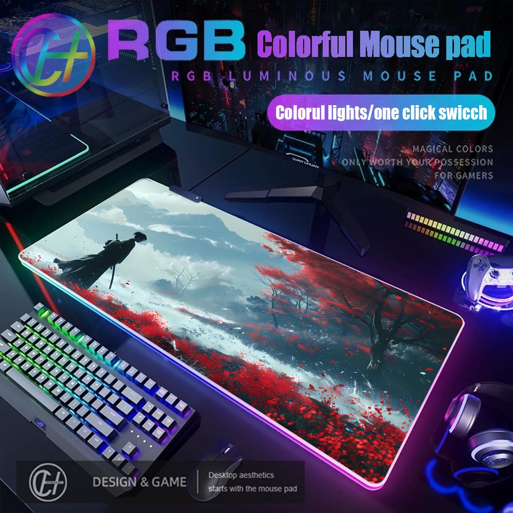Mouse Pad Gamer RGB Samurai Wa - Gaming Accessories Companies avaliação e preço