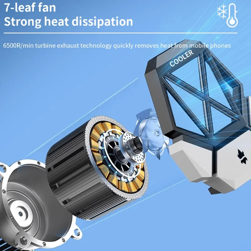 Dy08 ventilador de refrigeraçã - Gaming Accessories Mobile avaliação e preço