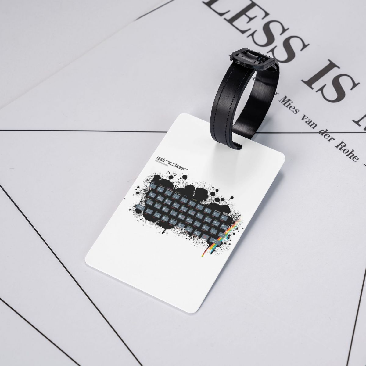 Etiquetas de bagagem retrô par - Gaming Accessories Name avaliação e preço