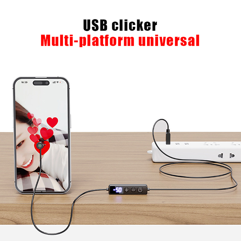 【C】Clicador Automático para Te - Gaming Accessories Phone avaliação e preço