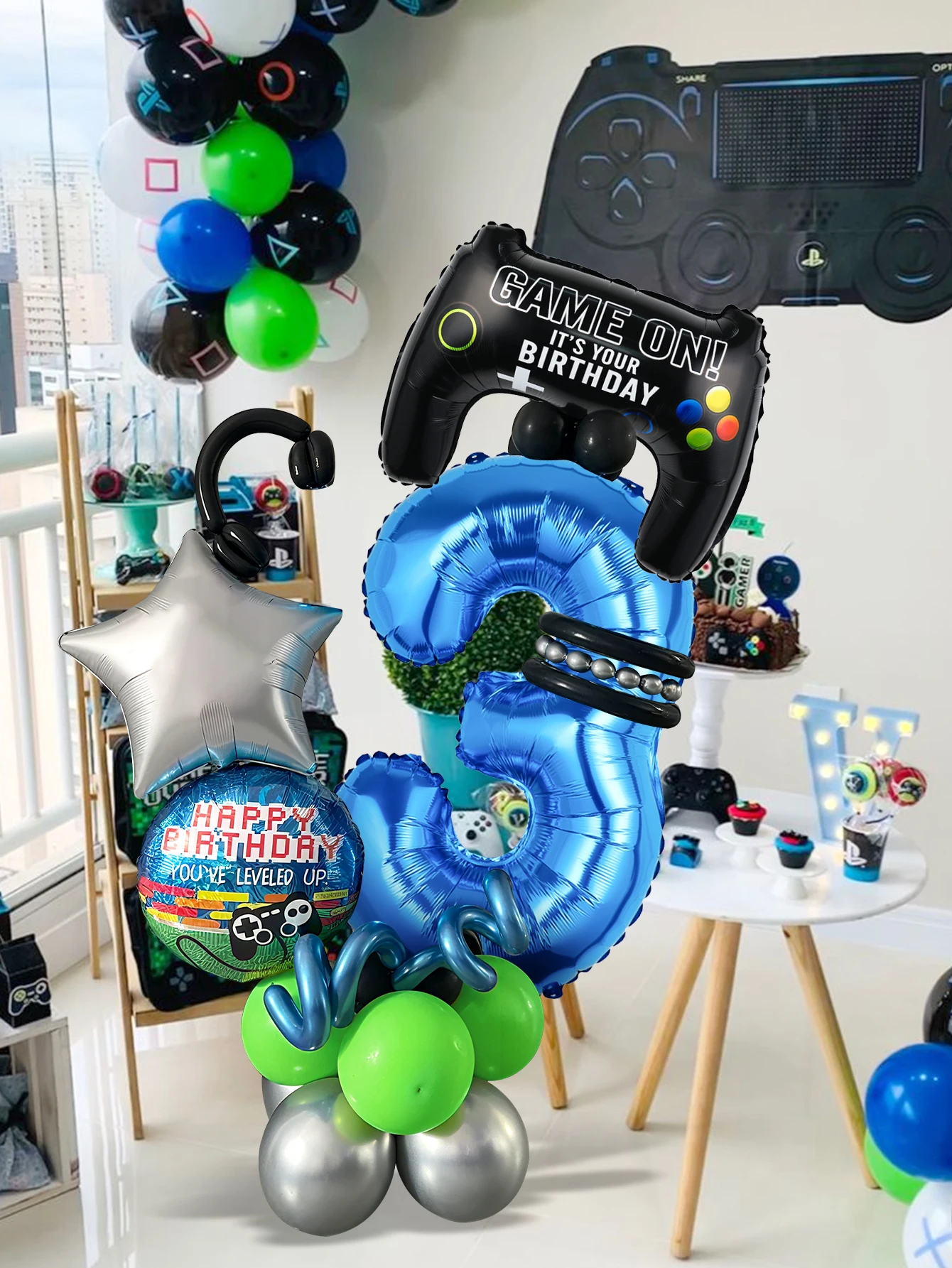 Kit de Balões Temáticos de Jog - Gaming Accessories Boys avaliação e preço
