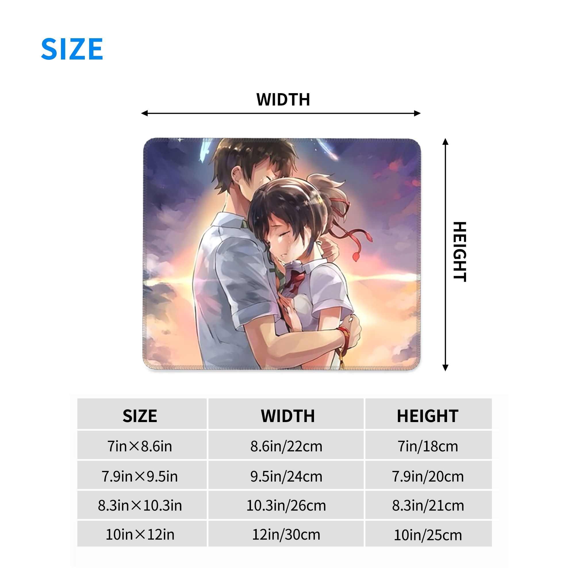 Mouse Pad de Anime Japonês 'Yo - Gaming Accessories Name avaliação e preço
