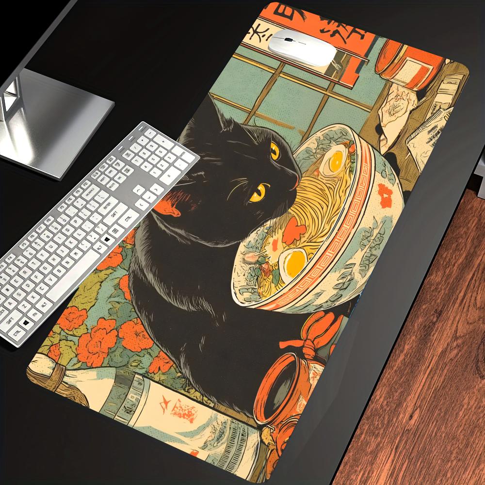 Mousepad HYBXAXC Gato Preto qu - Gaming Accessories Shop avaliação e preço