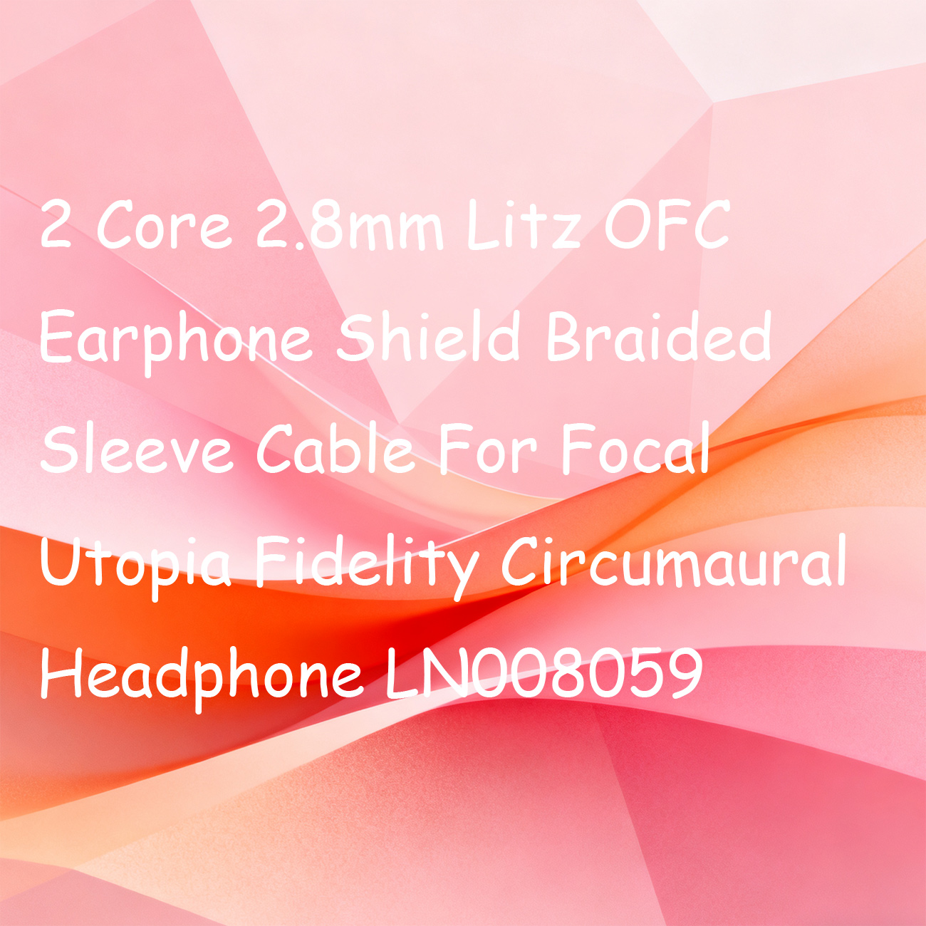 Cabo de fone de ouvido com 2 n - Cable Sleeve Braided avaliação e preço