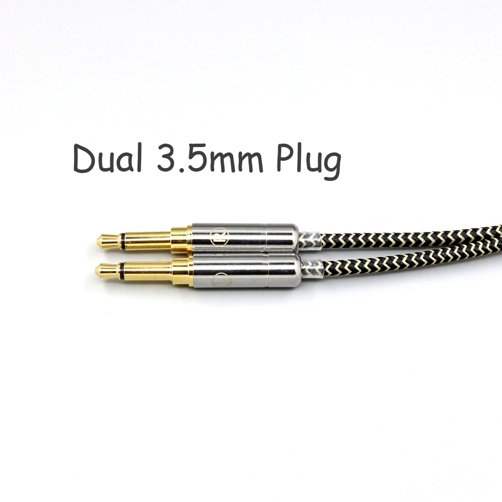 2 núcleo 2.8mm litz ofc fone d - Cable Sleeve Braided avaliação e preço